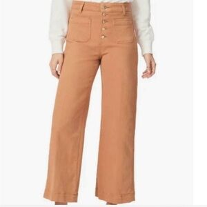 PAIGE Anessa high waisted ankle wide leg vintage golden sun